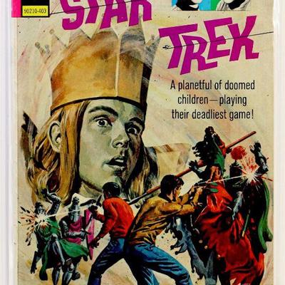 STAR TREK #23 Bronze Age Comic Book 1974 Gold Key Comics (90210-403) VF