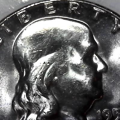 1959-P Franklin Silver Half Dollar 