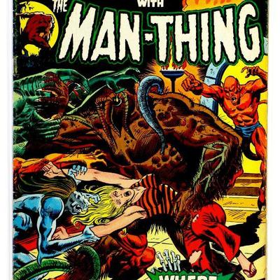 FEAR #13 Adventure Into... The MAN-THING Bronze Age Comic Book 1973 Marvel Comics VG