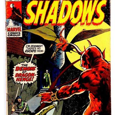 TOWER OF SHADOWS #8 Bronze Age Comic Book Wrightson Cover 1970 Marvel Comics VG-