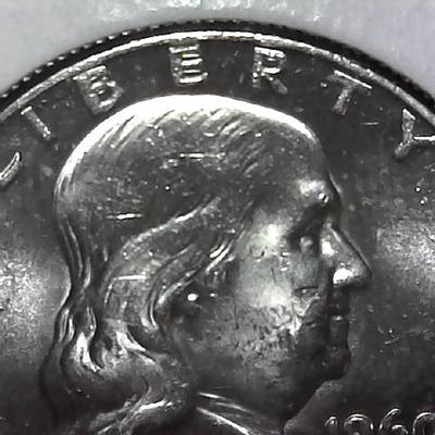 1960-P Franklin Half Dollar Possible VF or Higher