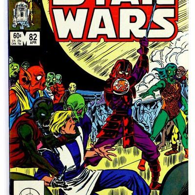 STAR WARS #82 Copper Age Comic Book High Grade 1984 Marvel Comics VF+