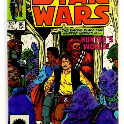 STAR WARS #85 Copper Age Comic Book High Grade 1984 Marvel Comics VF