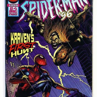 SENSATIONAL SPIDER-MAN '96 #1 Kraven Spider-Woman Back Up Story 1996 Marvel Comics NM