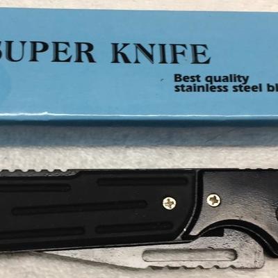 Super Knife with Stainless Steel Blade - NEW