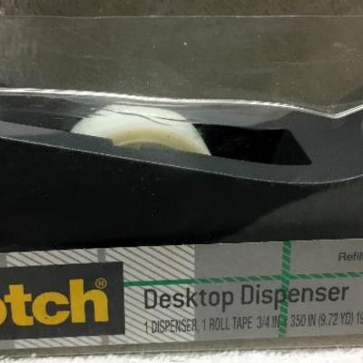 Scotch Desktop Tape Dispenser with Tape - NEW