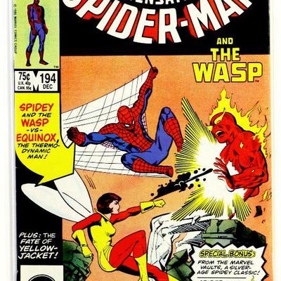 MARVEL TALES #194 SENSATIONAL SPIDER-MAN The Wasp 1986 Marvel Comics VF/NM