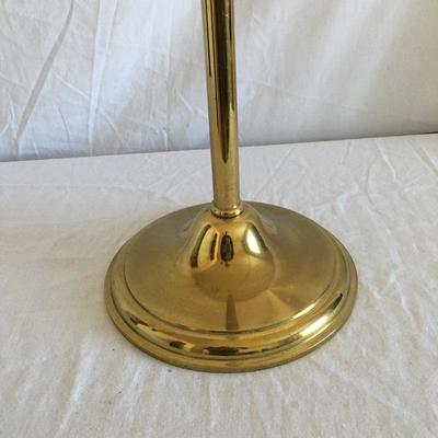 Lot 19 - Vintage Leviton Brass Floor Lamp