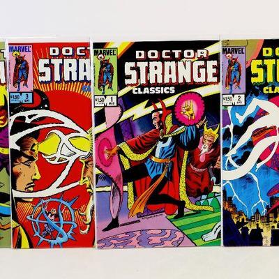DOCTOR STRANGE Classics #1 #2 #3 #4 Complete Set Stan Lee & Steve Ditko 1984 Marvel Comics NM