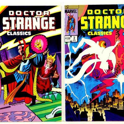 DOCTOR STRANGE Classics #1 #2 #3 #4 Complete Set Stan Lee & Steve Ditko 1984 Marvel Comics NM