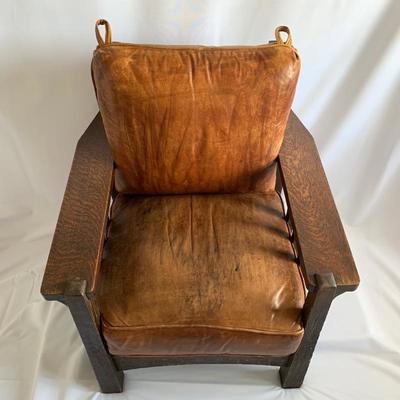 Lot 24 - Leather Club Chair