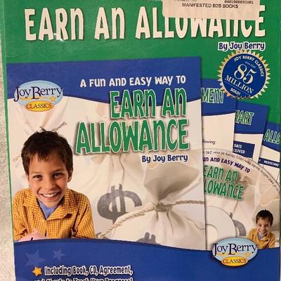 Earn An Allowance Including Book, CD & Agreement (Charts to track your progress) - NEW