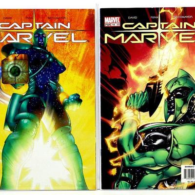 CAPTAIN MARVEL #13/48 #14/49 High Grade Comic Books Set 2003 Marvel Comics NM