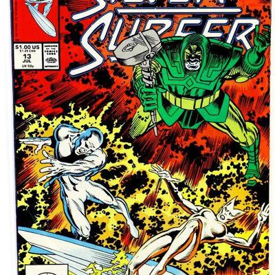 SILVER SURFER #13 #15 #16 #18 #19 High Grade Comic Books Set 1988 Marvel Comics NM