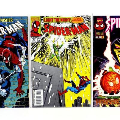 SPIDER-MAN #32 #40 #68 High Grade Comic Book Set 1992/93/96 Marvel Comics NM