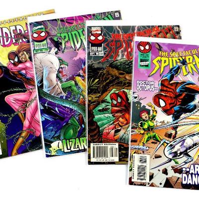 SPECTACULAR SPIDER-MAN #232 #238 #239 #241 Comic Book Set 1996 Marvel Comics NM