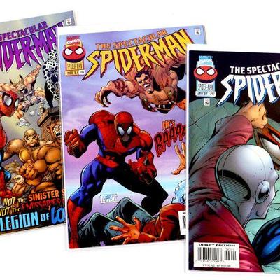 SPECTACULAR SPIDER-MAN #242 #244 #246 Comic Book Set 1997 Marvel Comics NM