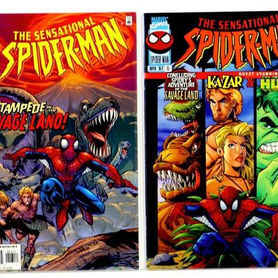 SENSATIONAL SPIDER-MAN #10 #13 #15 High Grade Comic Book Set 1996/97 Marvel Comics