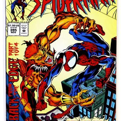 AMAZING SPIDER-MAN #395 #396 #397 High Grade Comic Book Set 1994 Marvel Comics NM