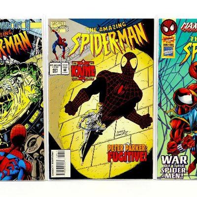AMAZING SPIDER-MAN #399 #401 #404 High Grade Comic Book Set 1995 Marvel Comics NM