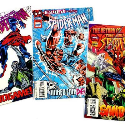 AMAZING SPIDER-MAN #405 #407 #412 High Grade Comic Book Set 1996 Marvel Comics NM