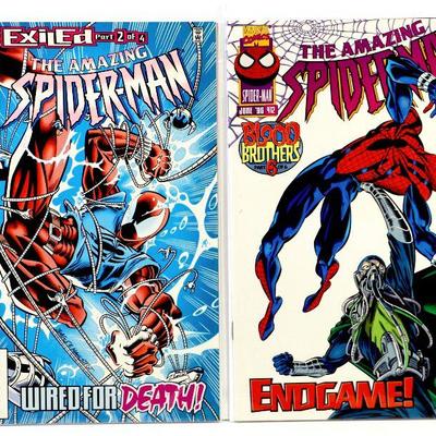 AMAZING SPIDER-MAN #405 #407 #412 High Grade Comic Book Set 1996 Marvel Comics NM