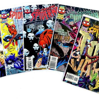 AMAZING SPIDER-MAN #413 #414 #417 #419 #420 Comic Book Set 1996/97 Marvel Comics NM