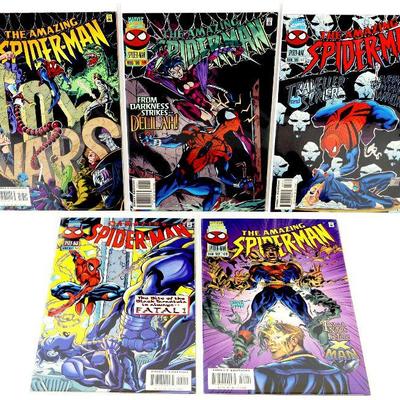 AMAZING SPIDER-MAN #413 #414 #417 #419 #420 Comic Book Set 1996/97 Marvel Comics NM