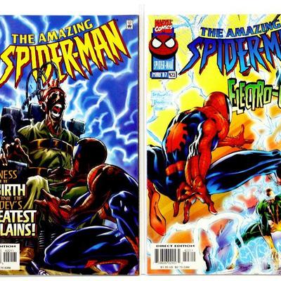AMAZING SPIDER-MAN #421 #422 #423 #424 #429 Comic Book Set 1997 Marvel Comics NM
