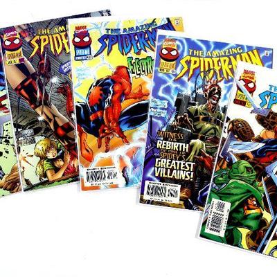 AMAZING SPIDER-MAN #421 #422 #423 #424 #429 Comic Book Set 1997 Marvel Comics NM