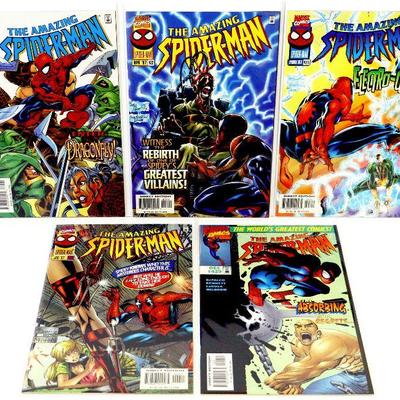 AMAZING SPIDER-MAN #421 #422 #423 #424 #429 Comic Book Set 1997 Marvel Comics NM