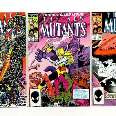 NEW MUTANTS #47 #50 #51 Copper Age Comic Book Set 1987 Marvel Comics - High Grade