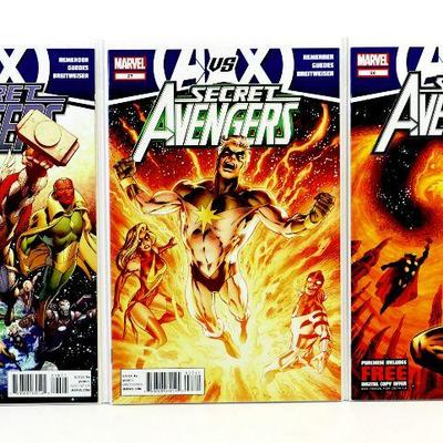 SECRET AVENGERS #26 #27 #28 Full Story Line - A vs. X Event 2012 Marvel Comics NM