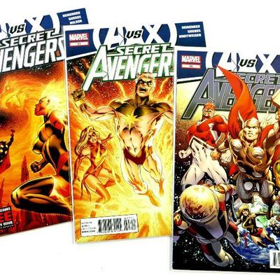 SECRET AVENGERS #26 #27 #28 Full Story Line - A vs. X Event 2012 Marvel Comics NM