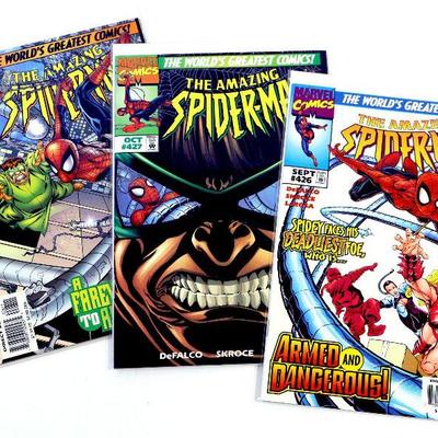 AMAZING SPIDER-MAN #426 #427 #428 Story Arc *Return of Doctor Octopus* 1997 Marvel Comics NM
