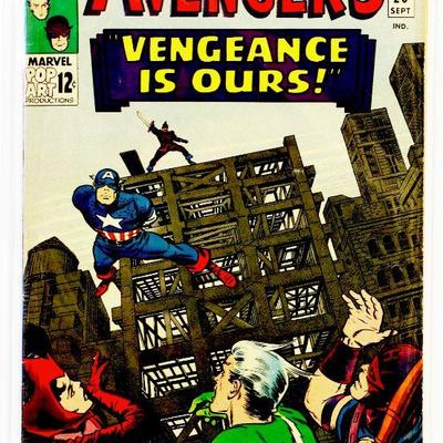 AVENGERS #20 Silver Age Comic Book 1965 Marvel Comics - FN-