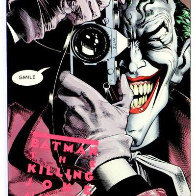 BATMAN: THE KILLING JOKE 2nd Printing Joker Shoots Batgirl 1988 DC Comics VF+