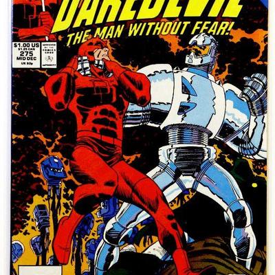 DAREDEVIL #275 Copper Age Comic Book High Grade 1989 Marvel Comics VF+