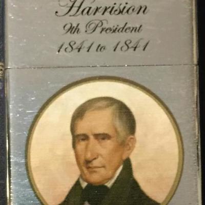 William Henry Harrison Metal Lighter - NEW