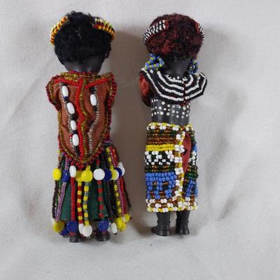 Pair of Old African Dolls