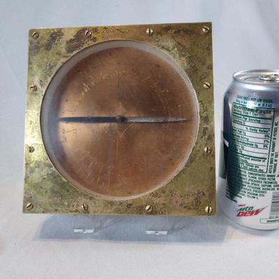 Large Brass & Copper Compass