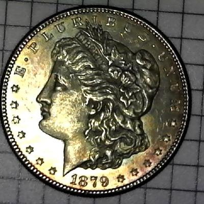 1879-S Silver Morgan Dollar Possible XF-AU