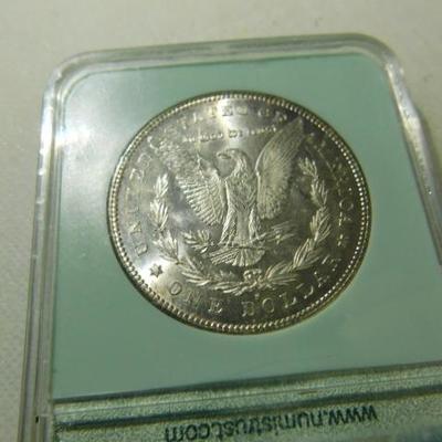 1878-S Morgan Silver Dollar Graded by NTC MS65 