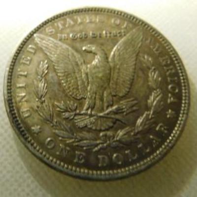 1886 Plain Morgan Silver Dollar