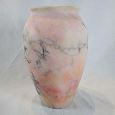 Unusual Alabaster Vase