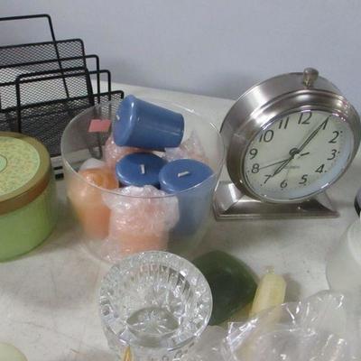 Lot 128 - Candles & Kitchen Items
