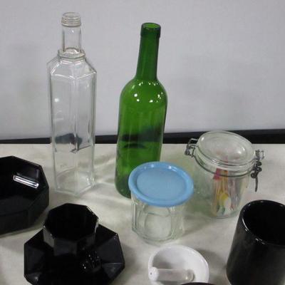 Lot 130 - Dishes Made In France - Bottles - Shot Glasses