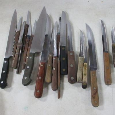 Lot 133 - Variety Of Kitchen Knives