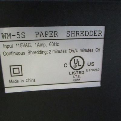 Lot 145 - Projecta Scope - Paper Shredder & Compressor 