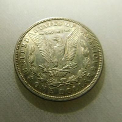 1921-Plain Philadelphia Morgan Silver Dollar B
